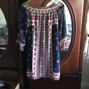 Off the shoulder dress